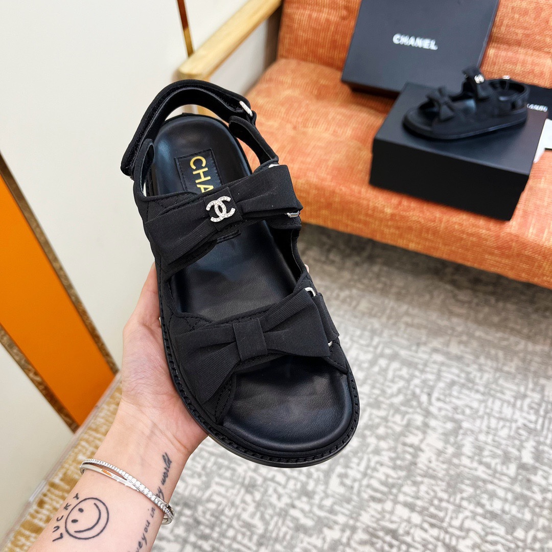 Chanel 2033 New Velcro Sandals - Image 3