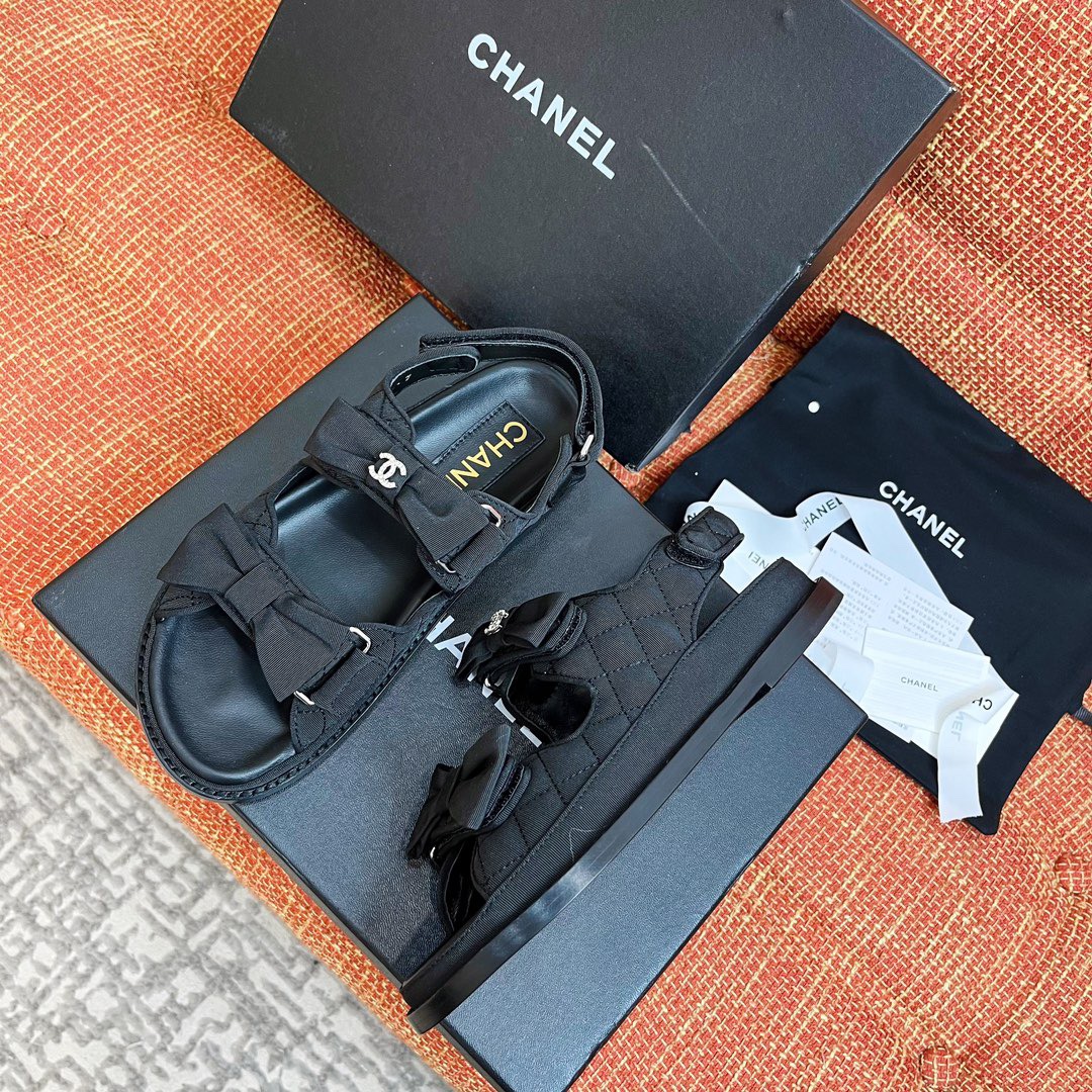 Chanel 2033 New Velcro Sandals - Image 4