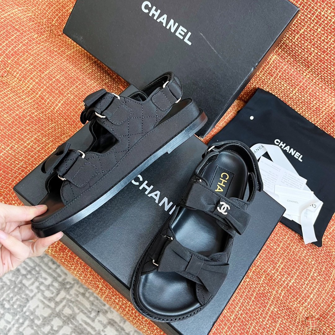 Chanel 2033 New Velcro Sandals - Image 2