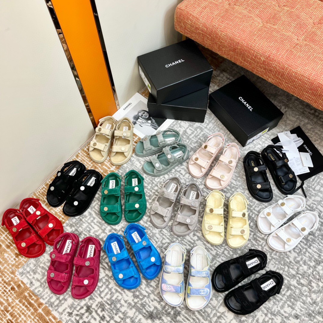 Chanel 2033 New Velcro Sandals Collection