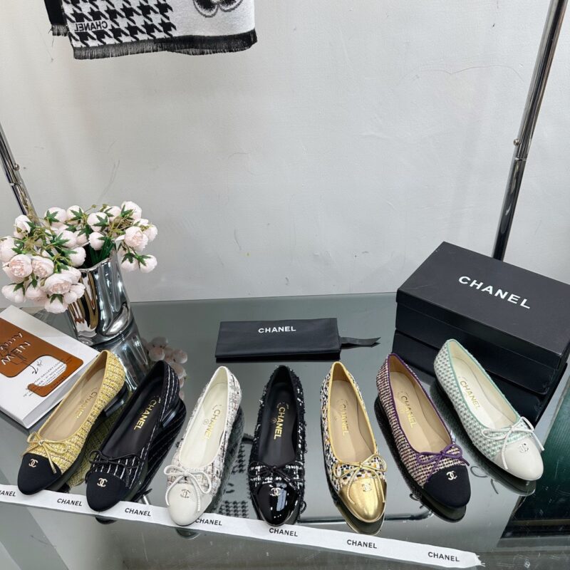 Chanel 2023 New Slingback Ballet Shoes Collection