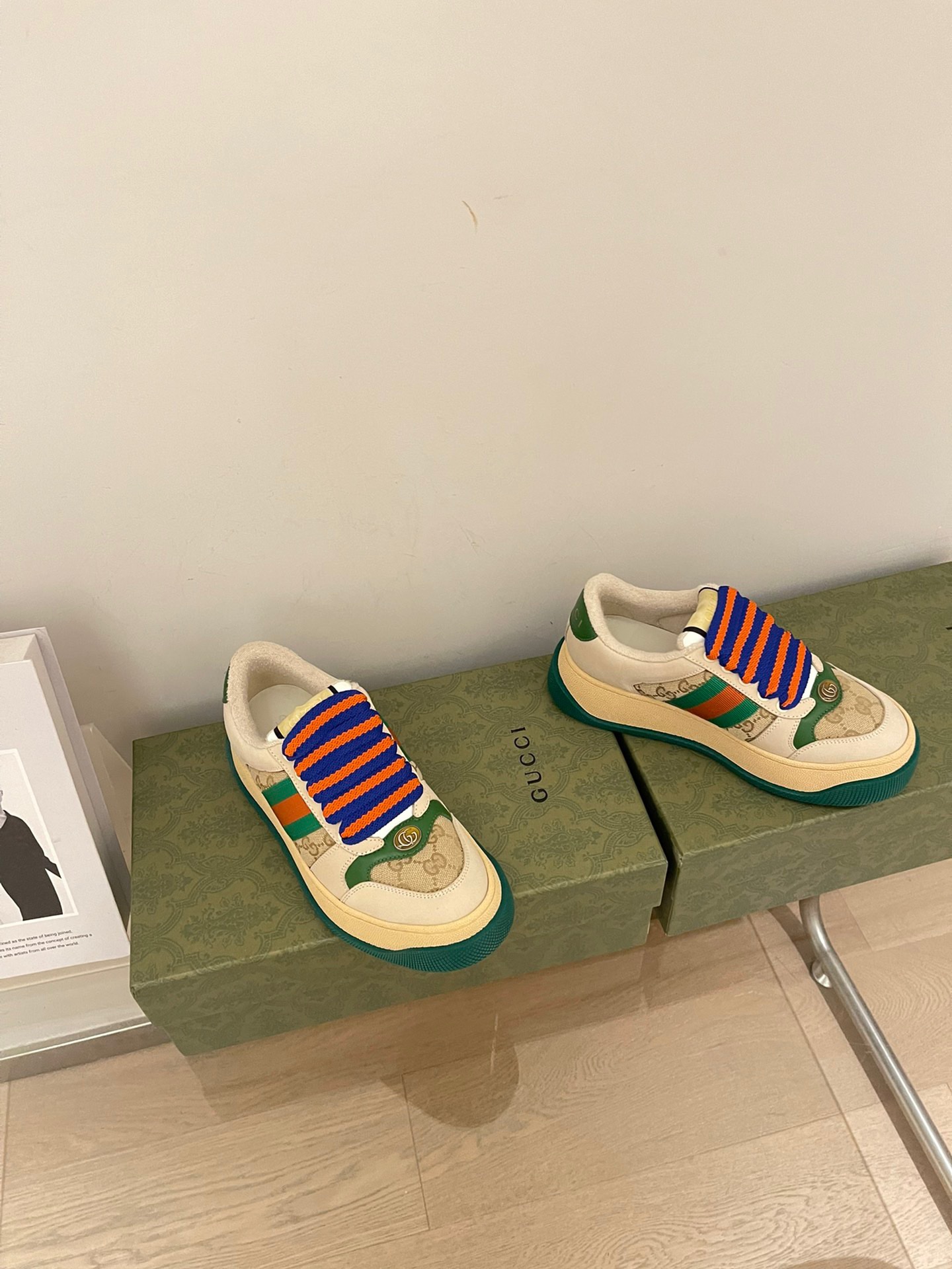 Gucci 2023 Thick-soled Dirty Shoes for Couples - Image 3