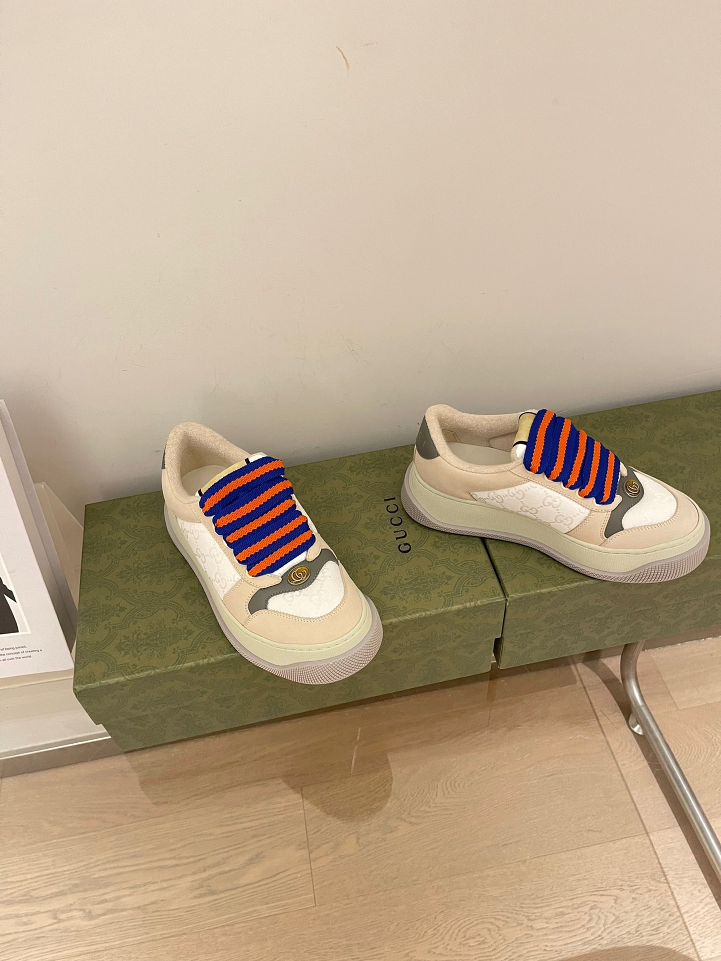 Gucci 2023 Thick-soled Dirty Shoes for Couples - Image 3