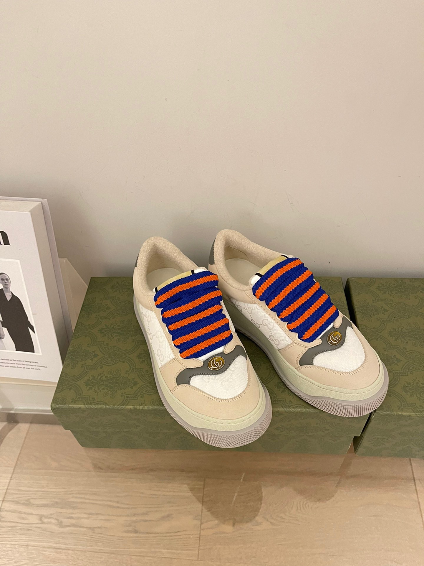 Gucci 2023 Thick-soled Dirty Shoes for Couples - Image 4