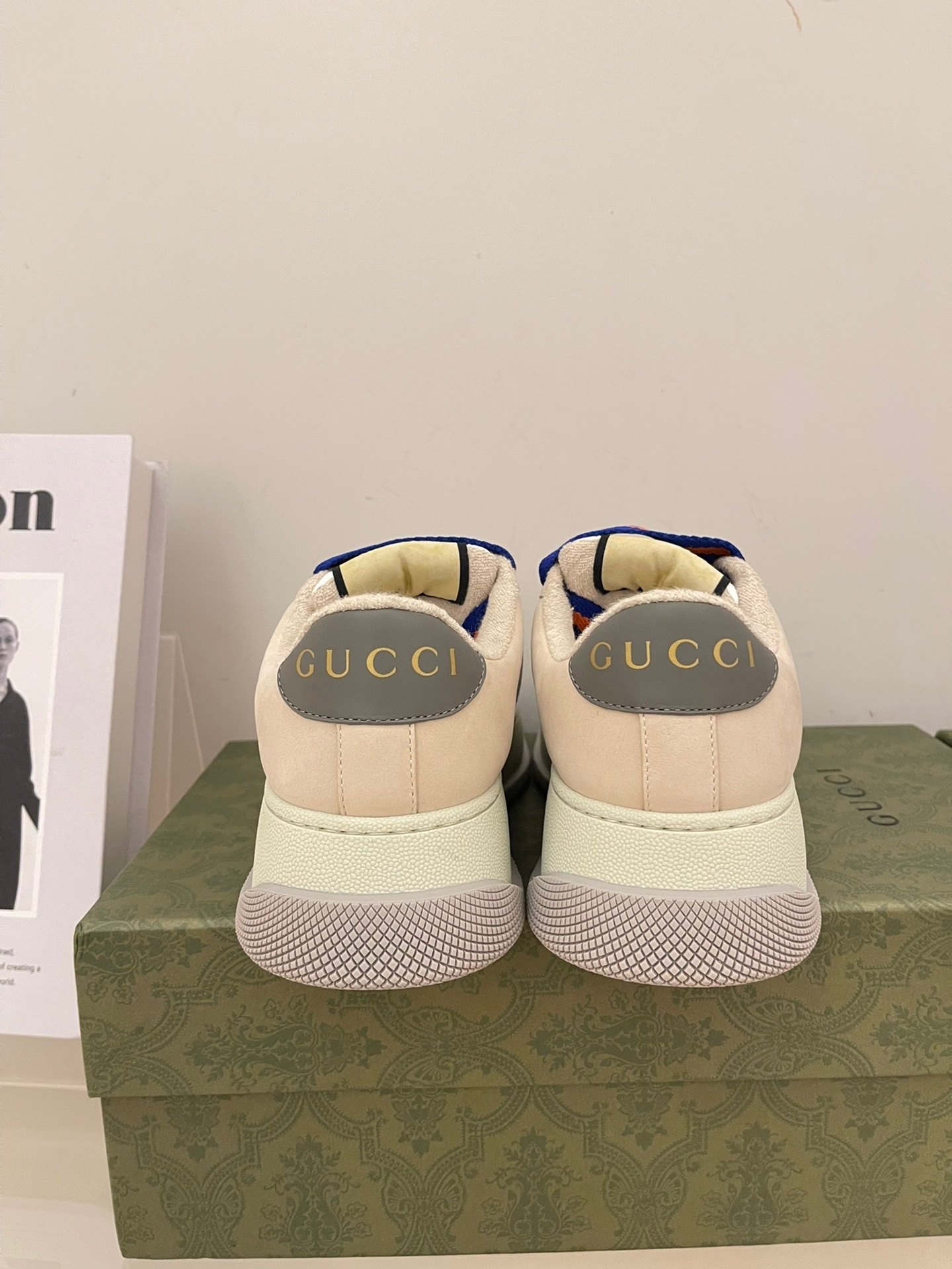 Gucci 2023 Thick-soled Dirty Shoes for Couples - Image 6