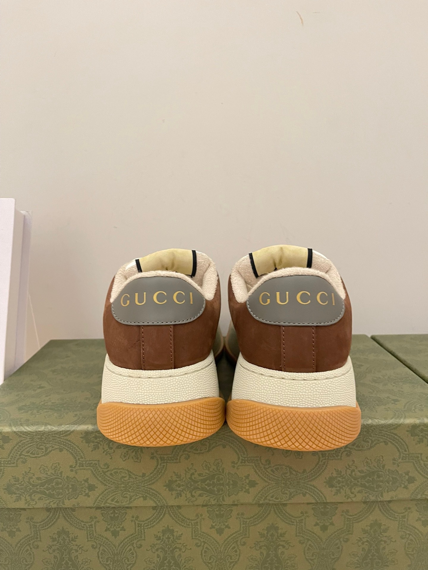 Gucci 2023 Thick-soled Dirty Shoes for Couples - Image 5