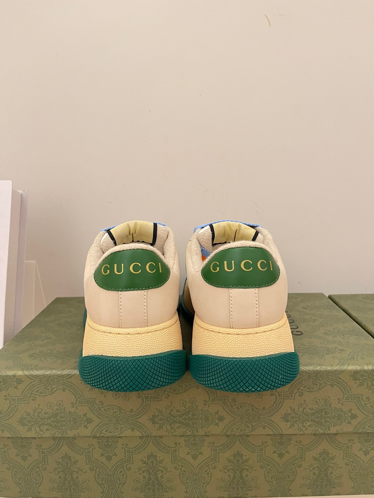 Gucci 2023 Thick-soled Dirty Shoes for Couples - Image 6