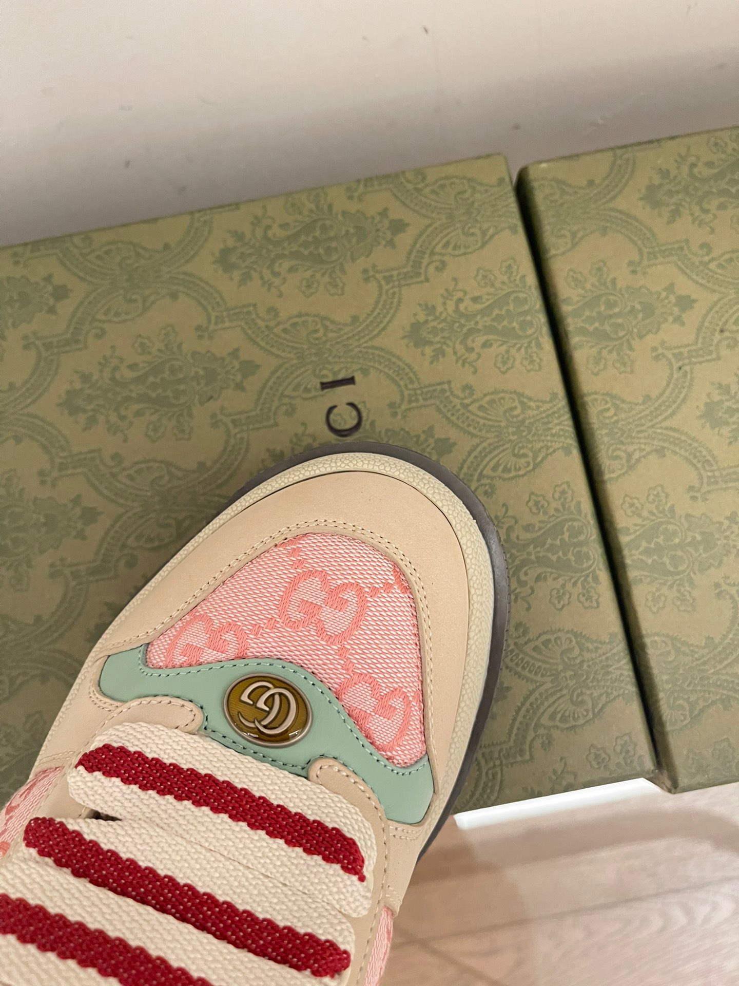 Gucci 2023 Thick-soled Dirty Shoes for Couples - Image 8