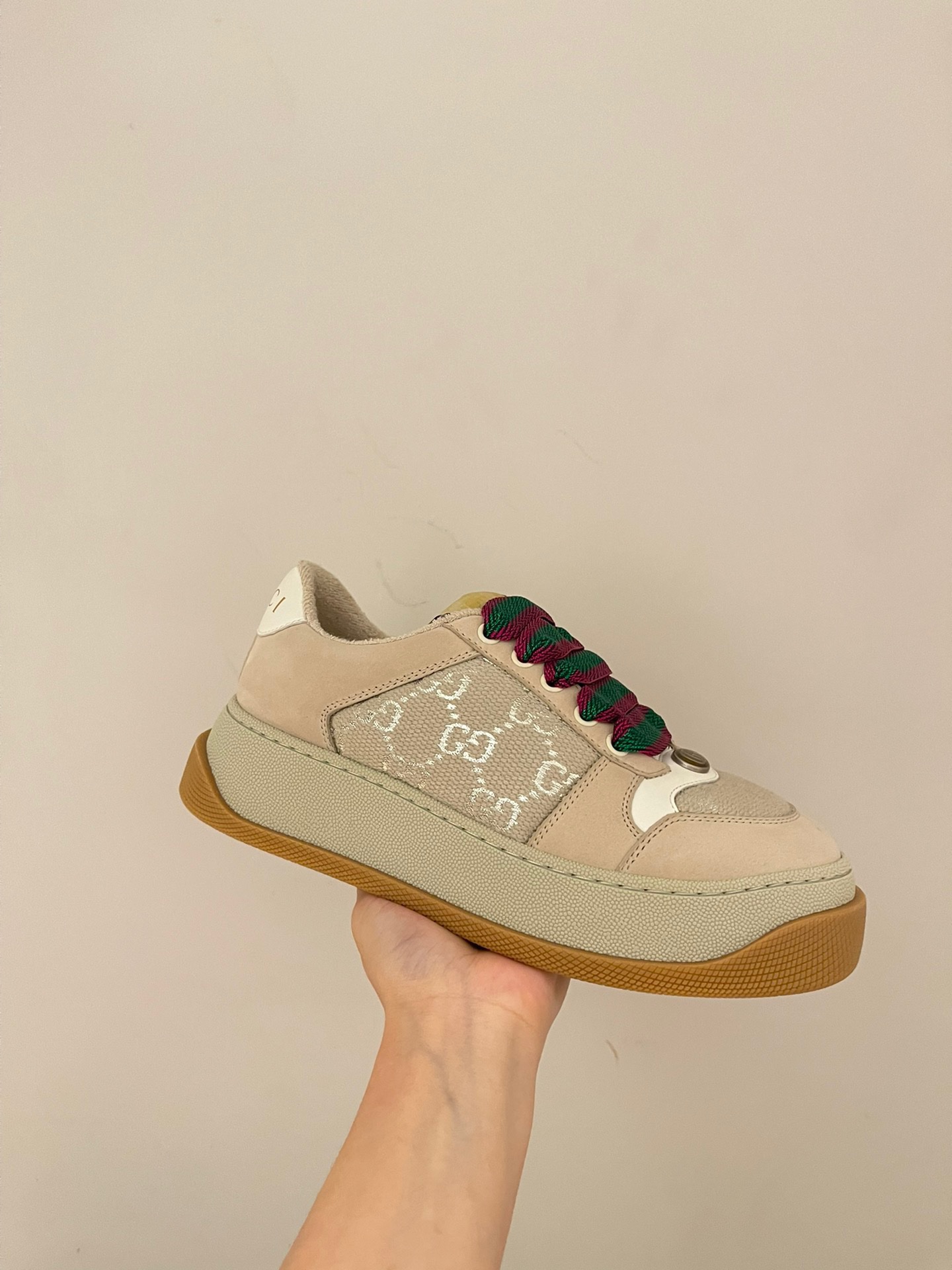 Gucci 2023 Thick-soled Dirty Shoes for Couples - Image 4