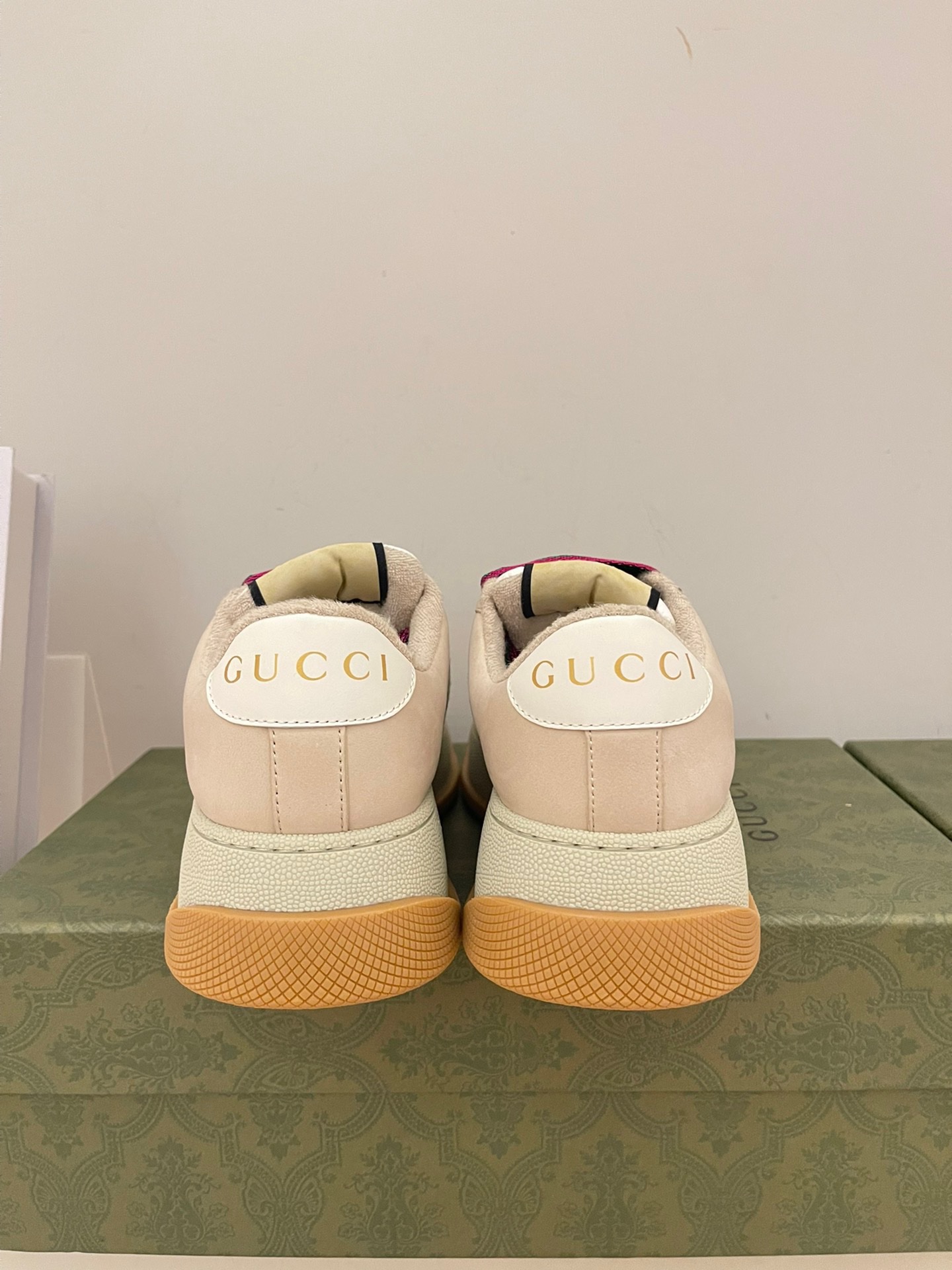Gucci 2023 Thick-soled Dirty Shoes for Couples - Image 6