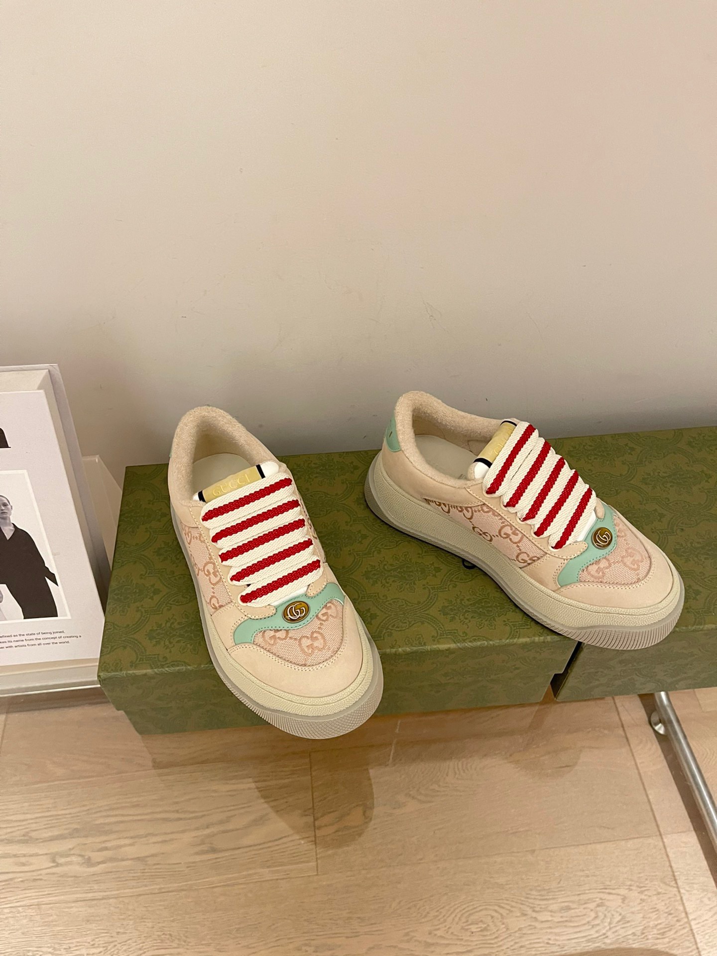 Gucci 2023 Thick-soled Dirty Shoes for Couples - Image 3