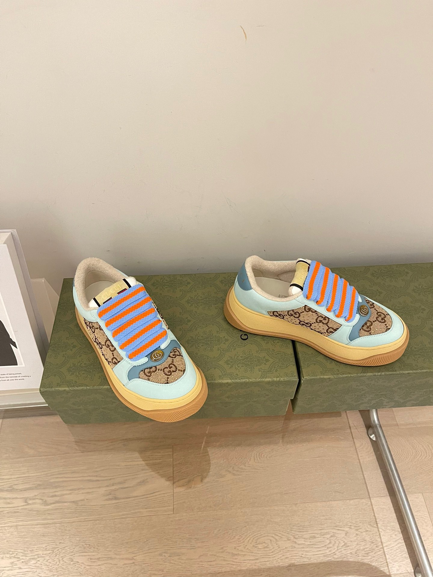 Gucci 2023 Thick-soled Dirty Shoes for Couples - Image 3