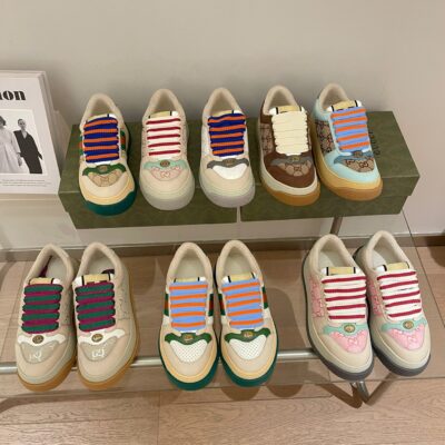 Gucci 2023 Thick-soled Dirty Shoes Collection