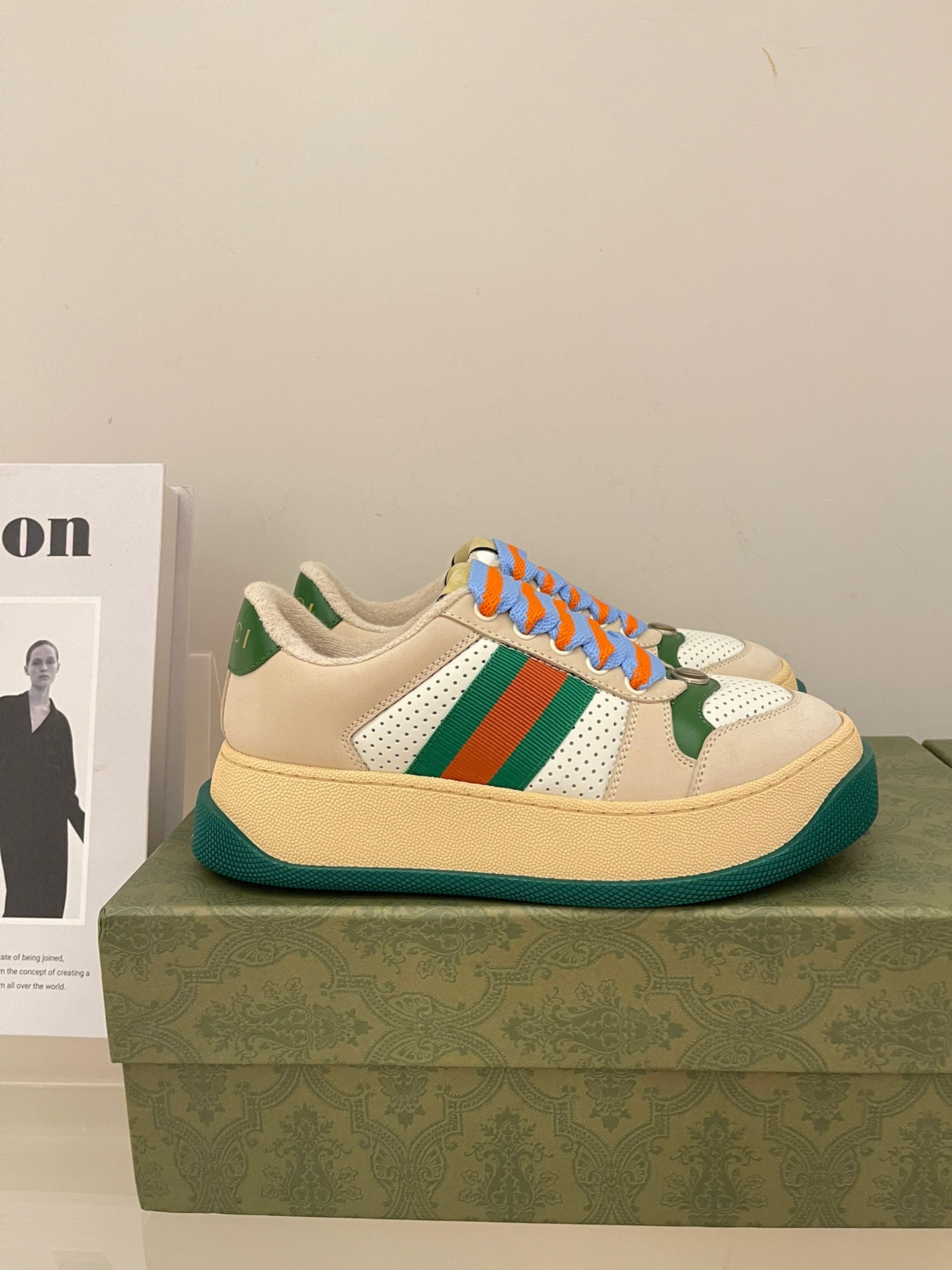 Gucci 2023 Thick-soled Dirty Shoes for Couples