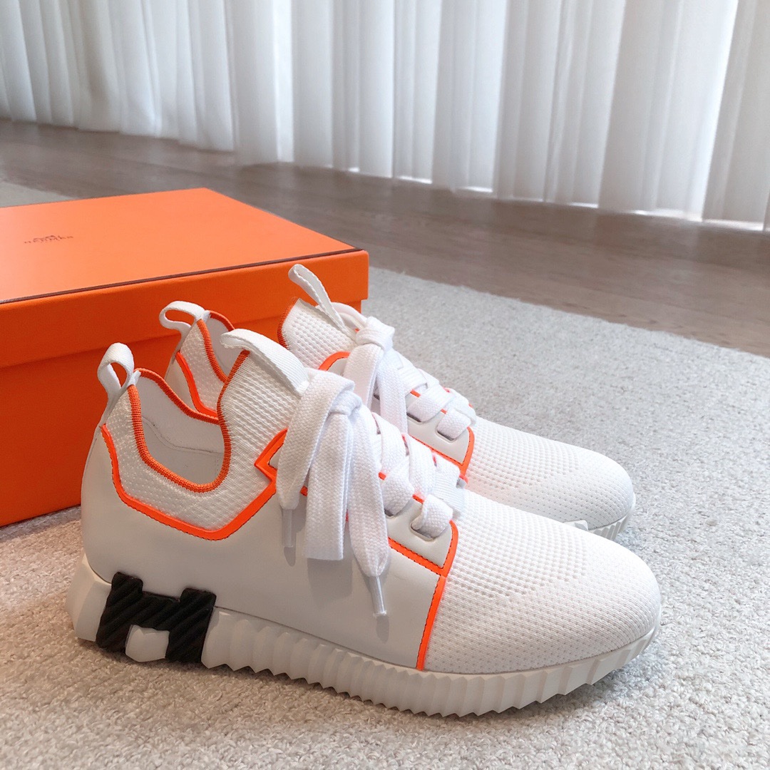 Hermes 2023 Classic Sneakers for Couples - Image 5