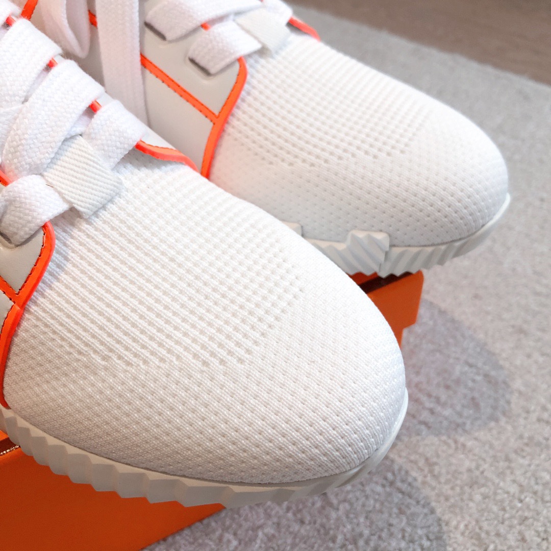 Hermes 2023 Classic Sneakers for Couples - Image 6