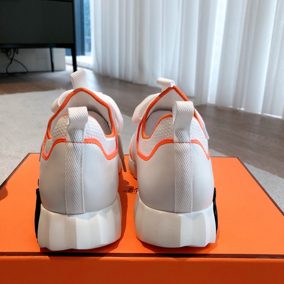 Hermes 2023 Classic Sneakers for Couples - Image 8