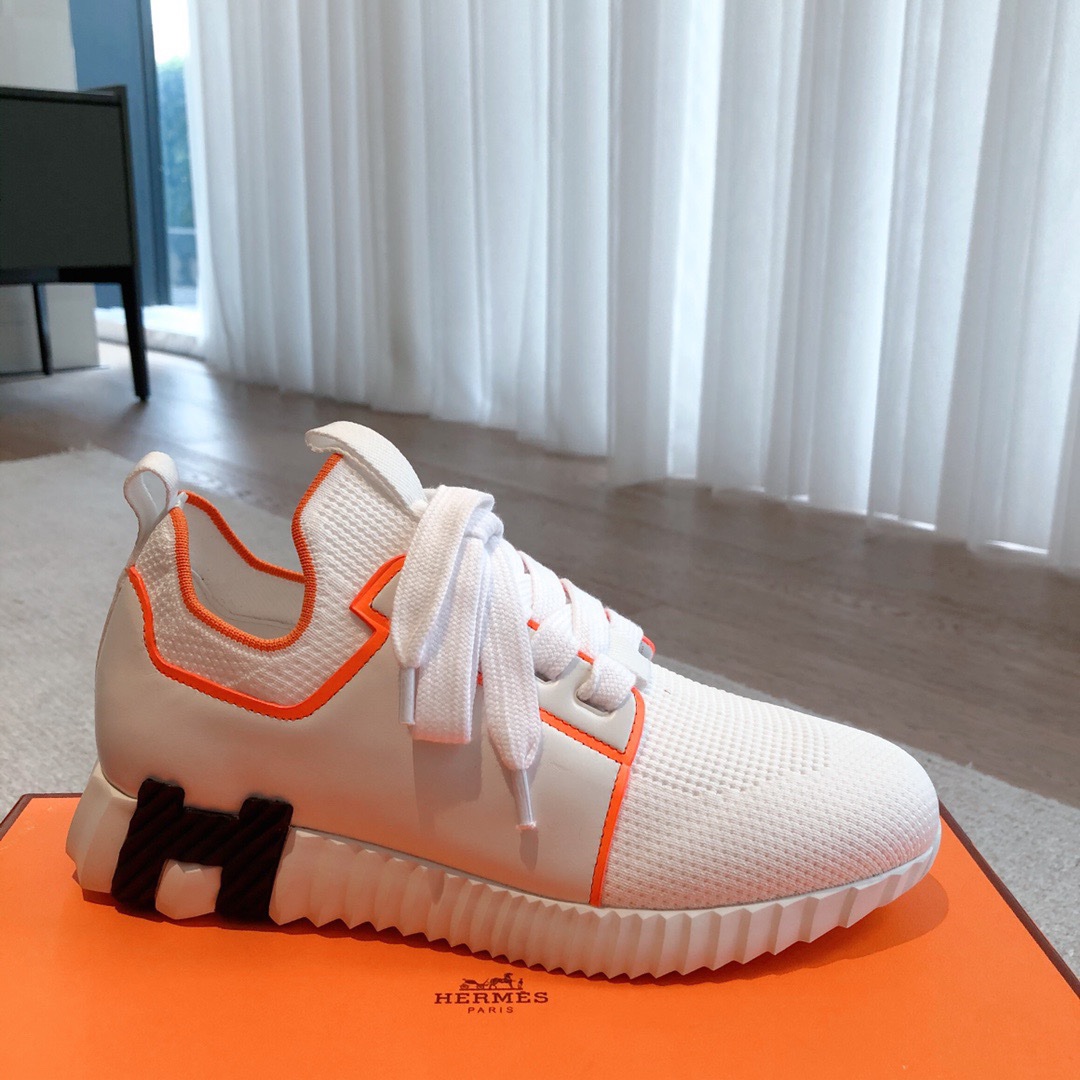 Hermes 2023 Classic Sneakers for Couples - Image 9