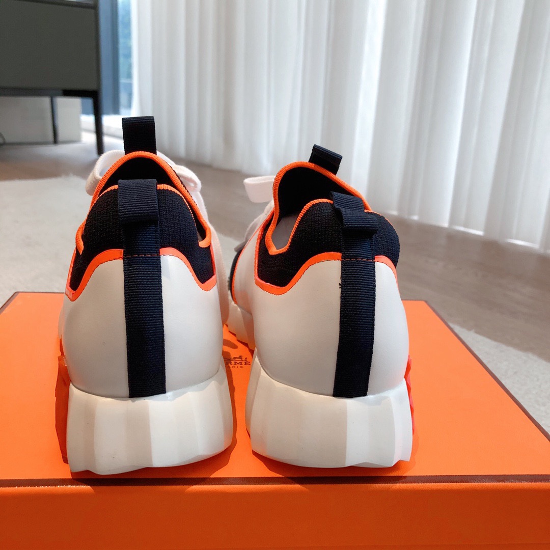 Hermes 2023 Classic Sneakers for Couples - Image 8
