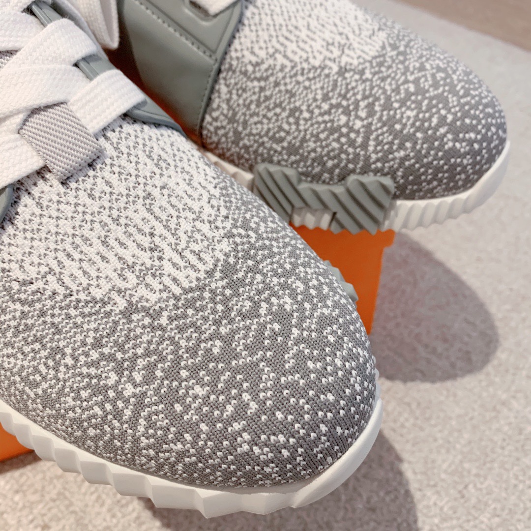 Hermes 2023 Classic Sneakers for Couples - Image 6