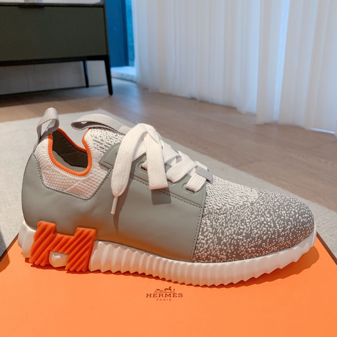 Hermes 2023 Classic Sneakers for Couples - Image 9