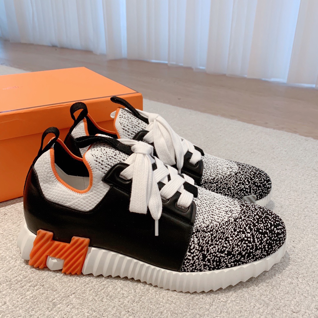 Hermes 2023 Classic Sneakers for Couples - Image 6