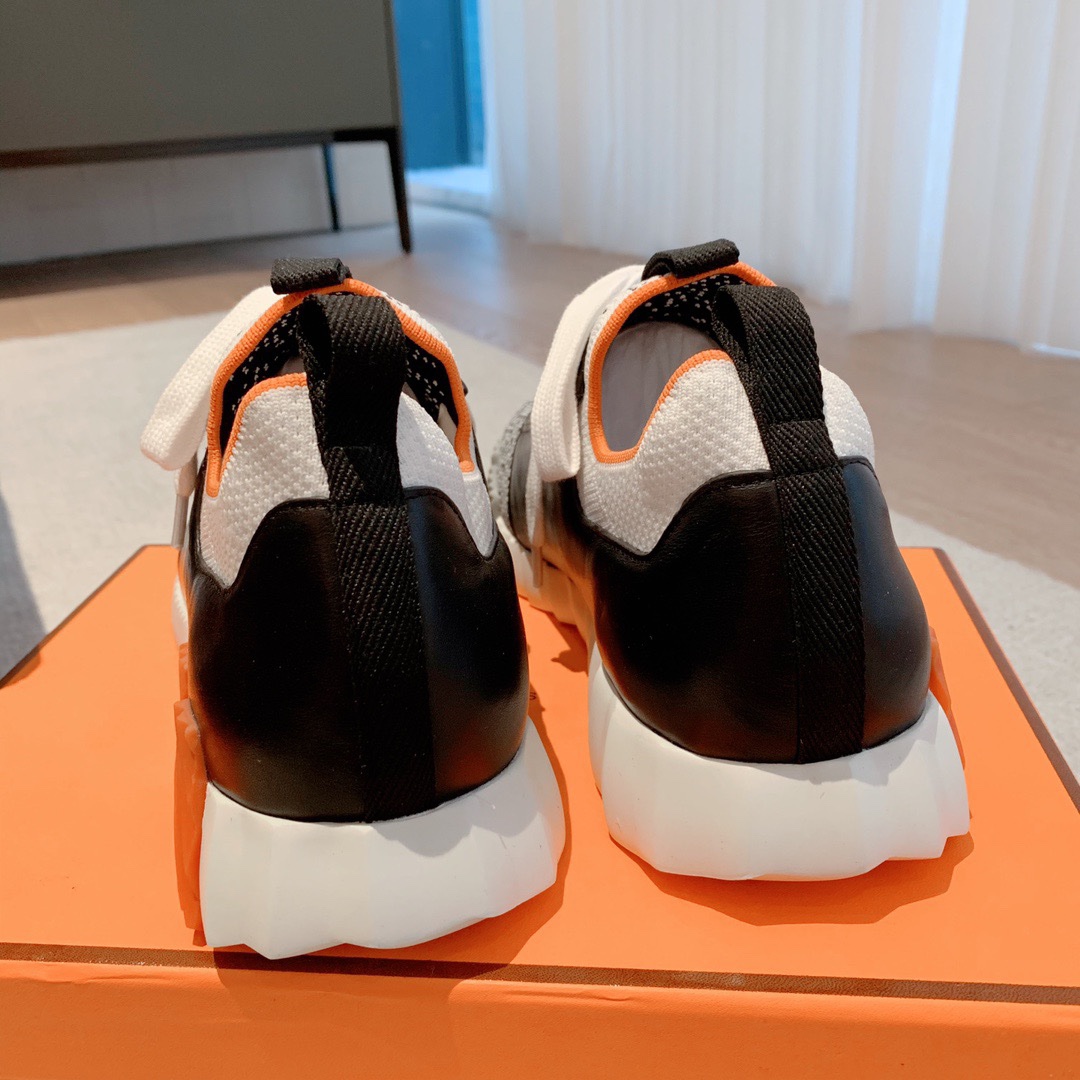 Hermes 2023 Classic Sneakers for Couples - Image 9