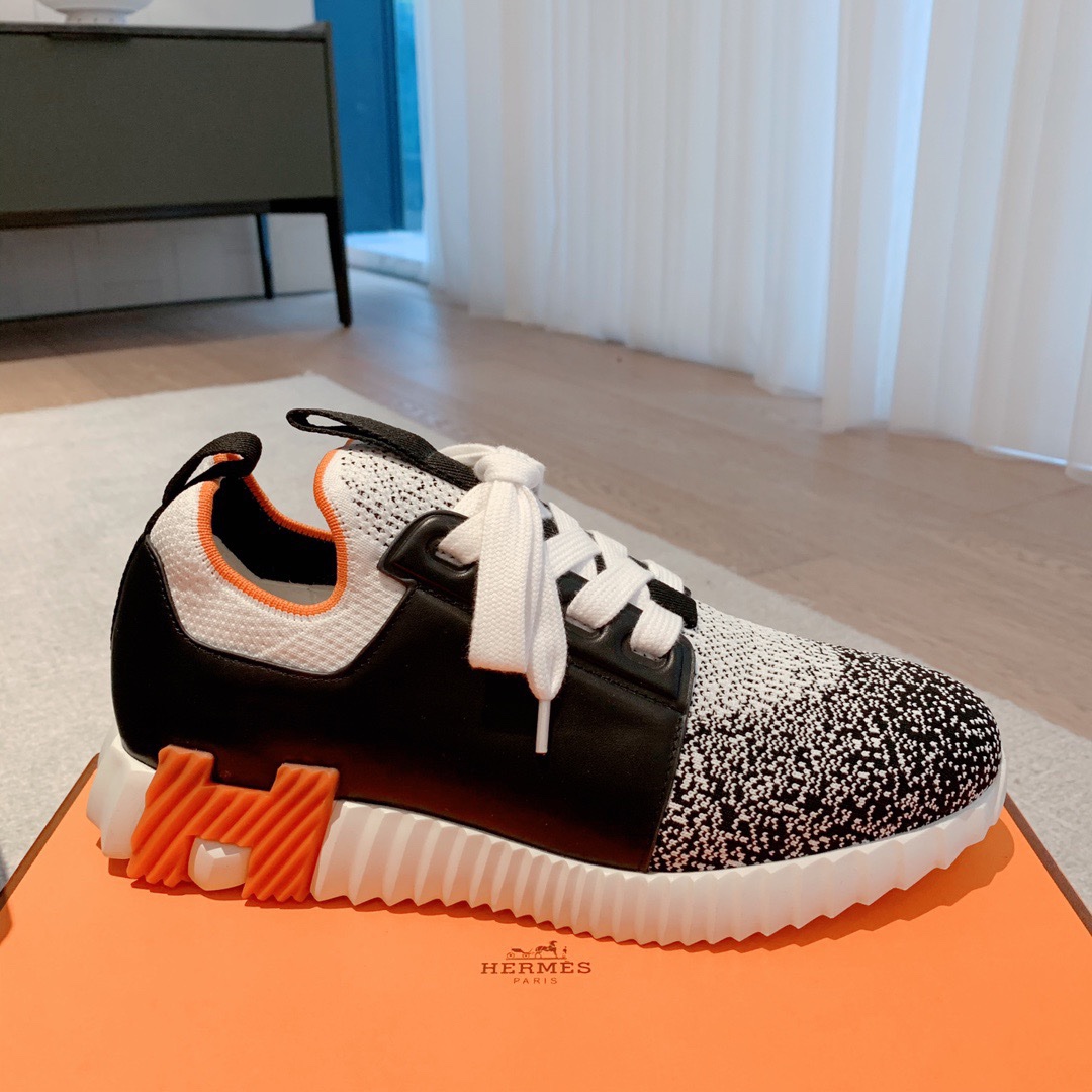 Hermes 2023 Classic Sneakers for Couples - Image 4