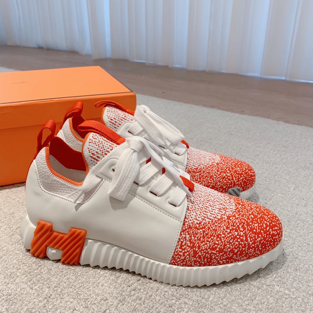 Hermes 2023 Classic Sneakers for Couples - Image 5