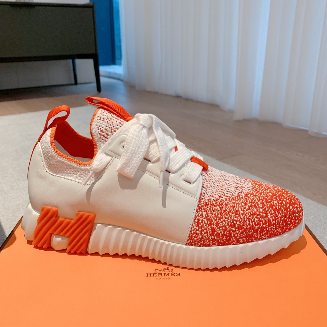 Hermes 2023 Classic Sneakers for Couples - Image 9