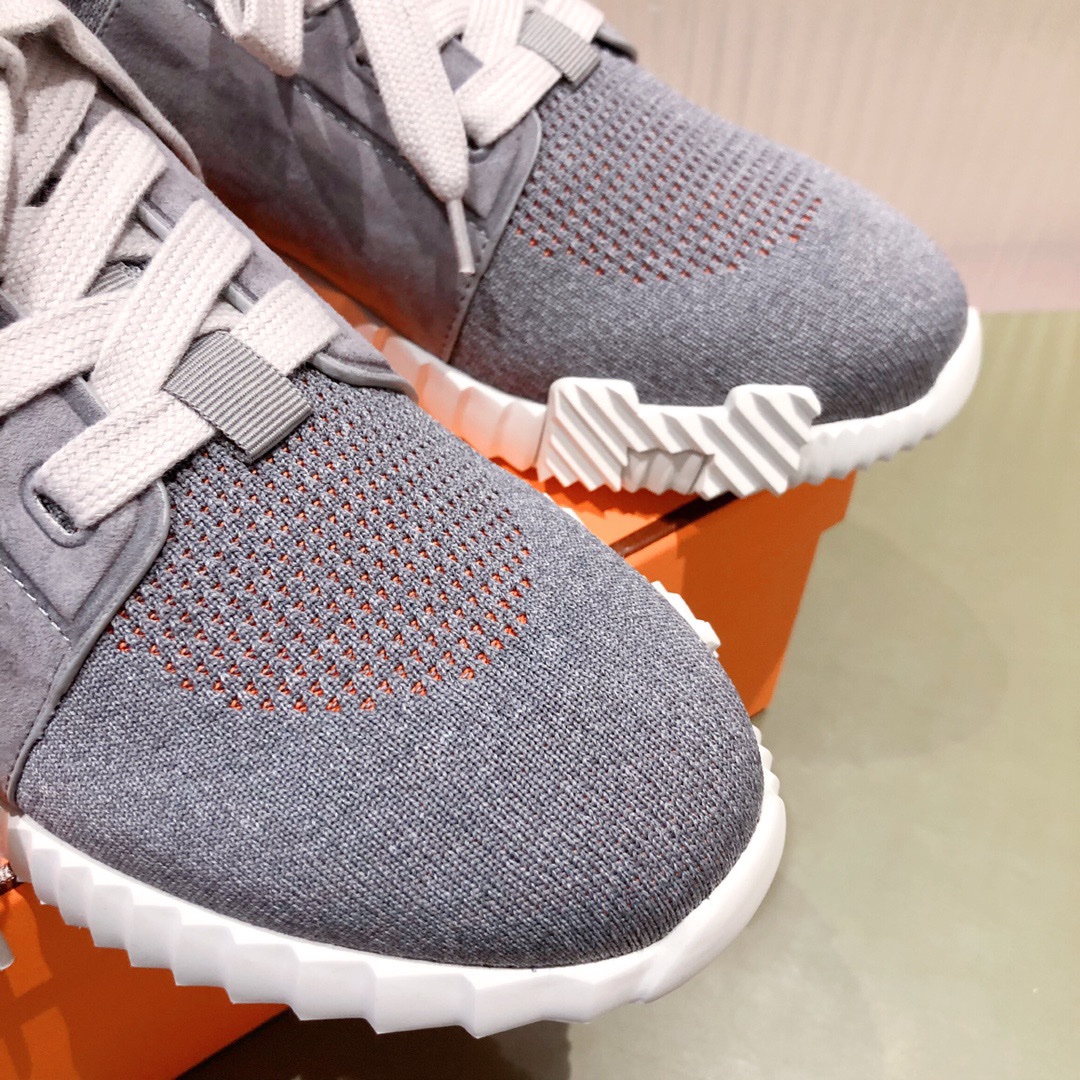 Hermes 2023 Classic Sneakers for Couples - Image 6