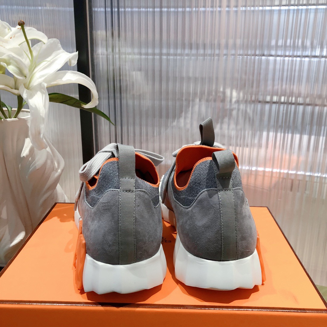 Hermes 2023 Classic Sneakers for Couples - Image 8