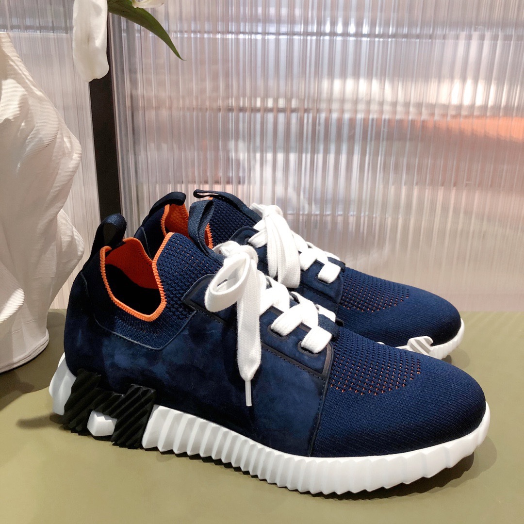 Hermes 2023 Classic Sneakers for Couples - Image 5
