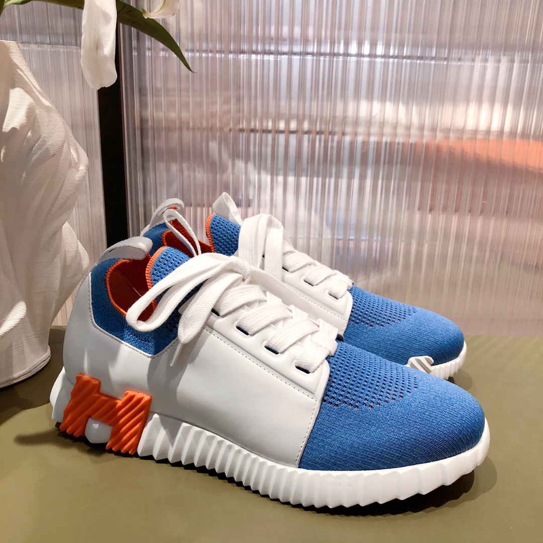 Hermes 2023 Classic Sneakers for Couples - Image 5