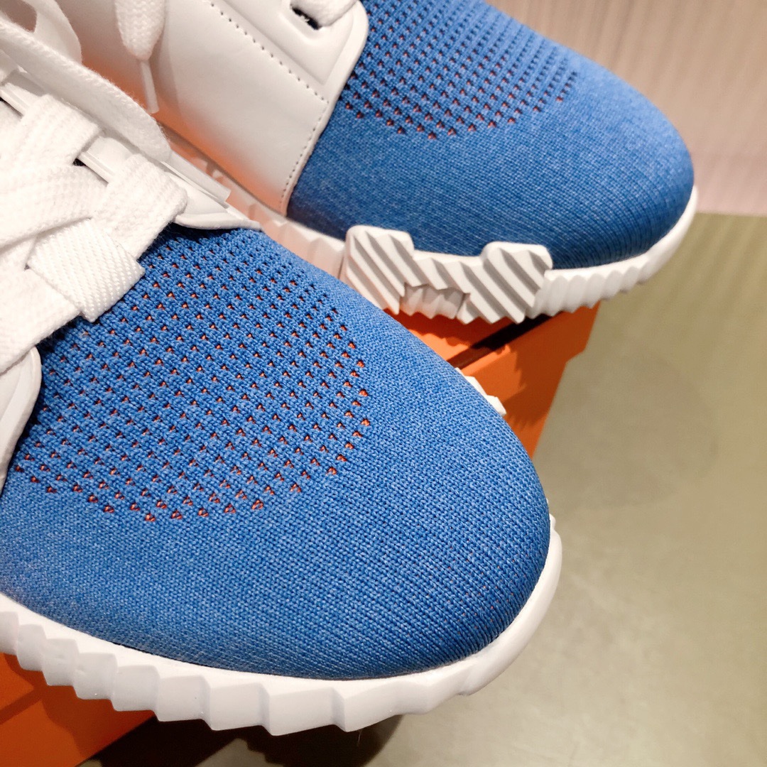 Hermes 2023 Classic Sneakers for Couples - Image 6