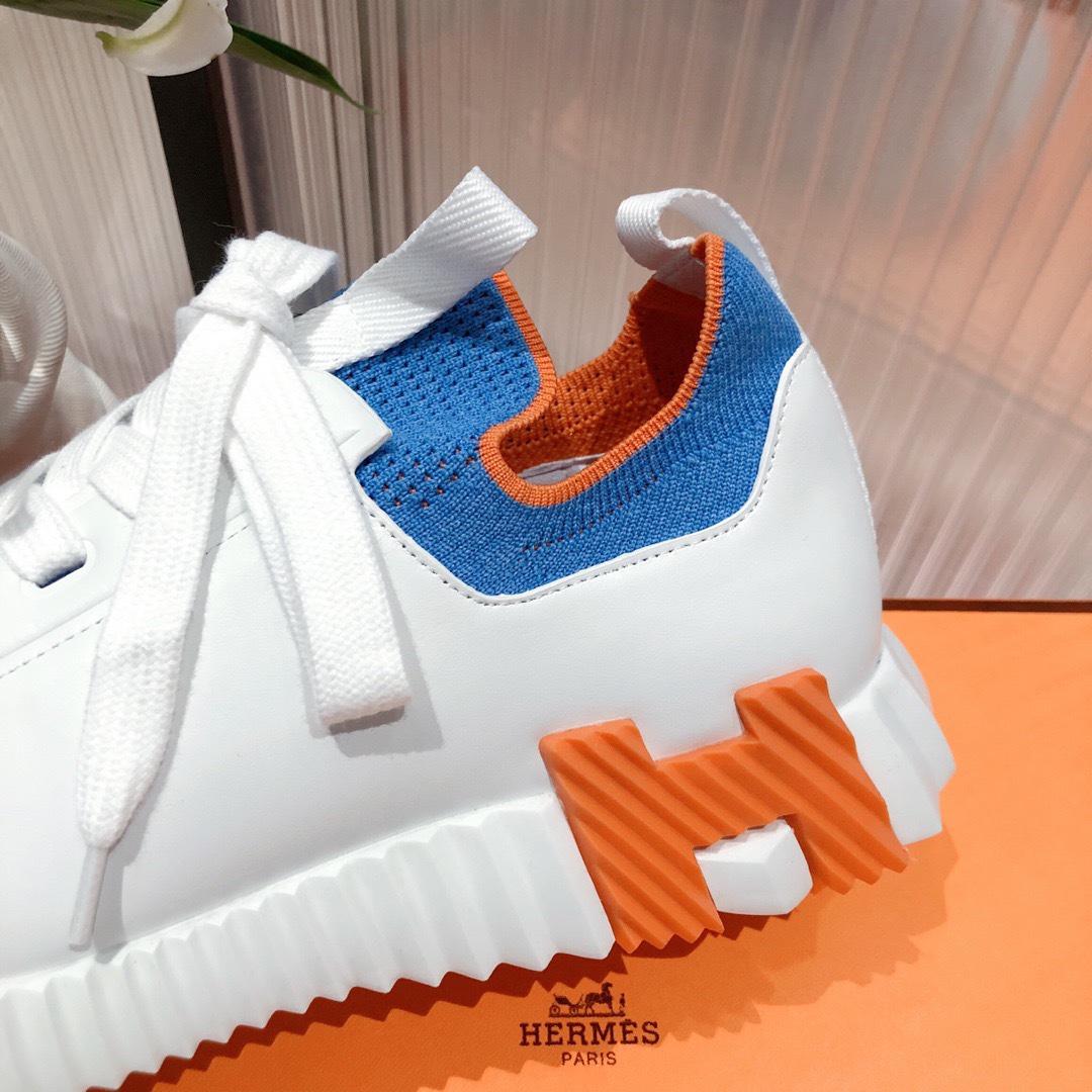 Hermes 2023 Classic Sneakers for Couples - Image 7