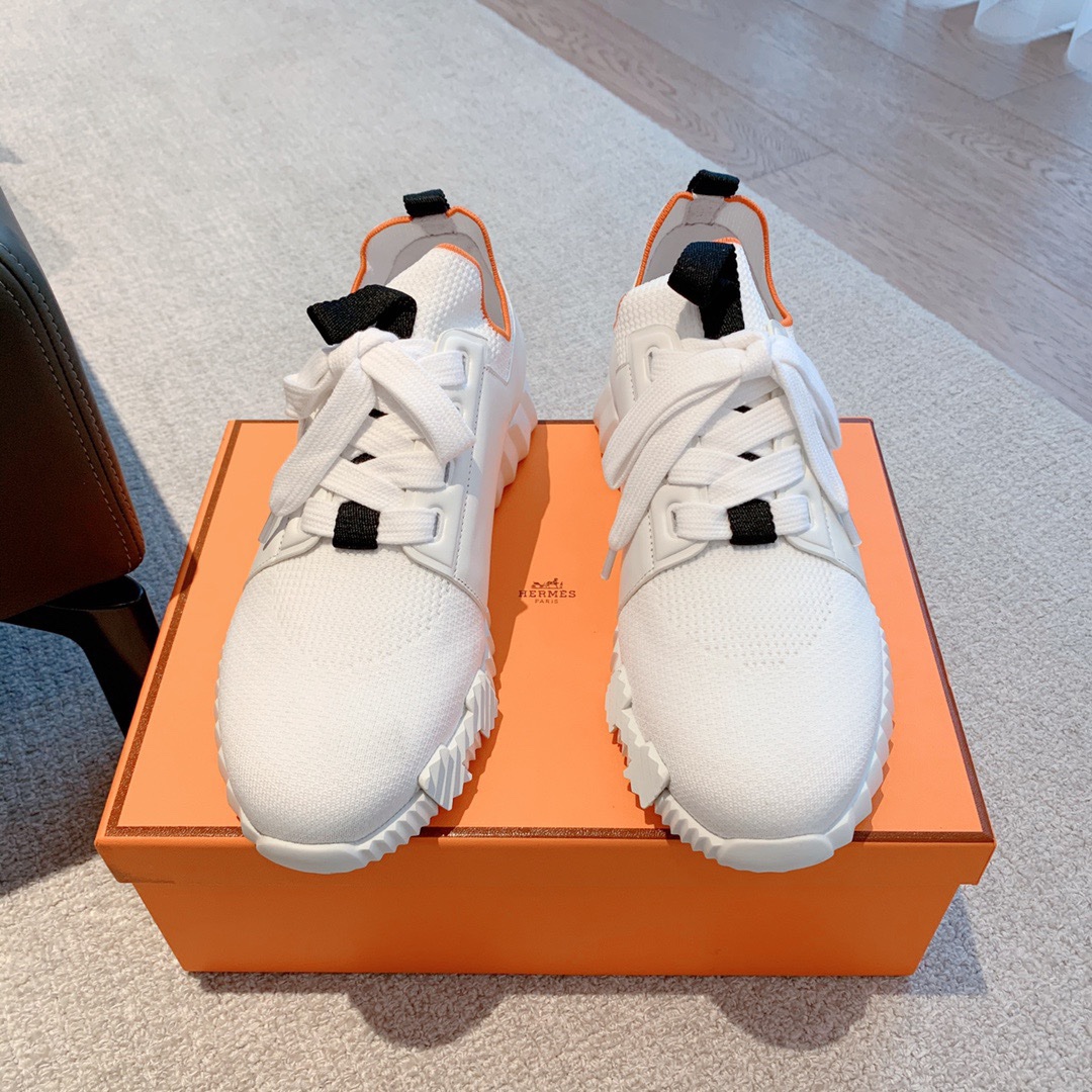 Hermes 2023 Classic Sneakers for Couples - Image 4