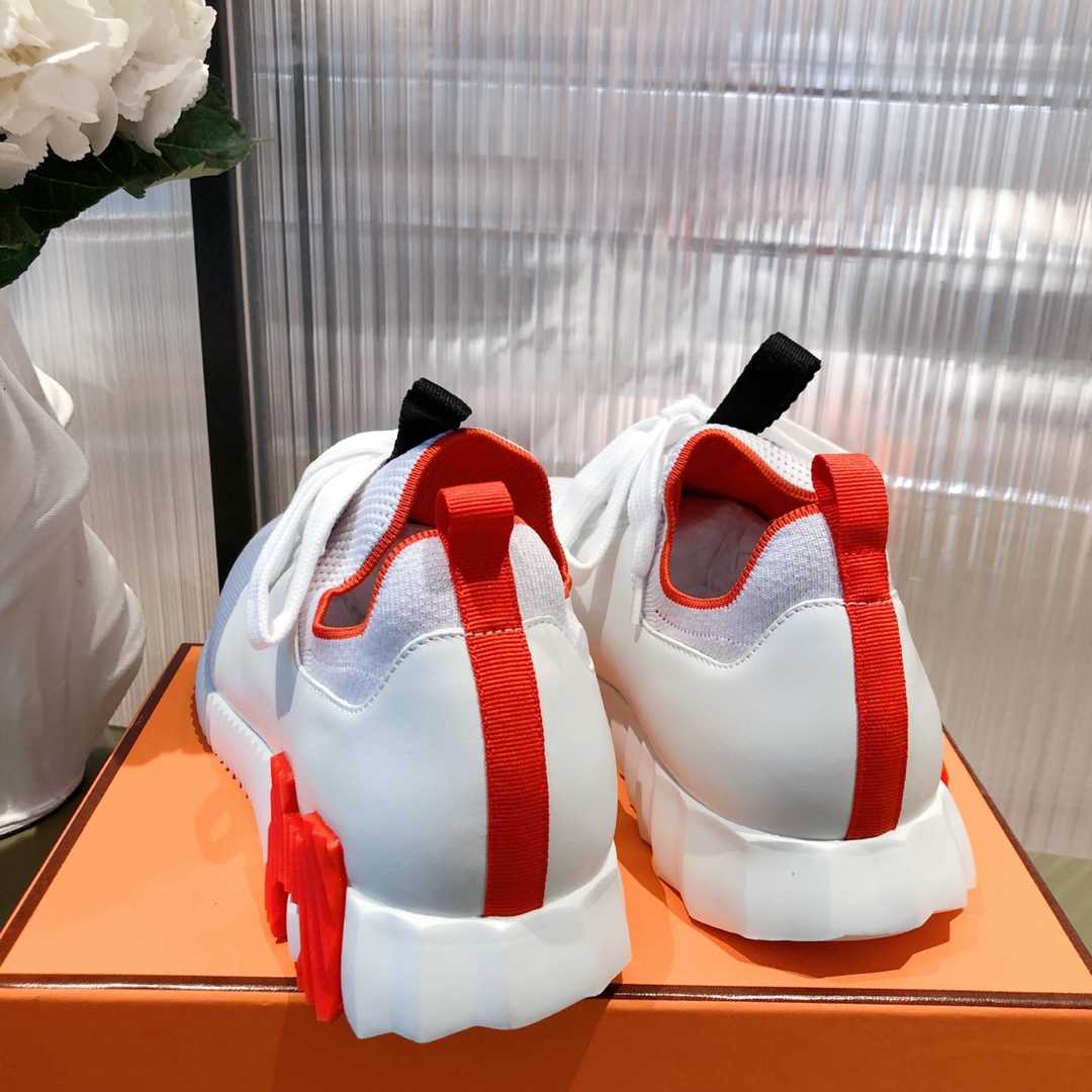 Hermes 2023 Classic Sneakers for Couples - Image 8