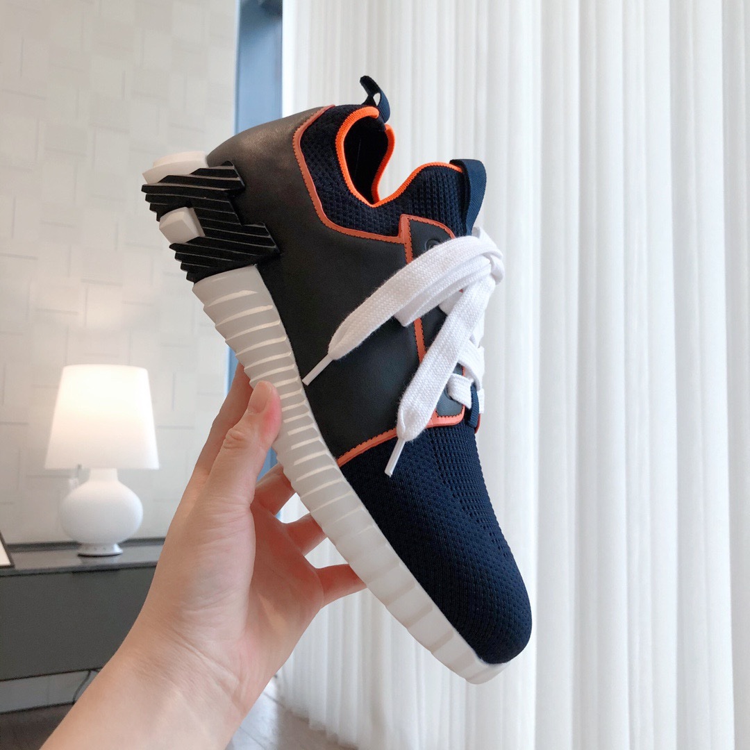 Hermes 2023 Classic Sneakers for Couples - Image 2