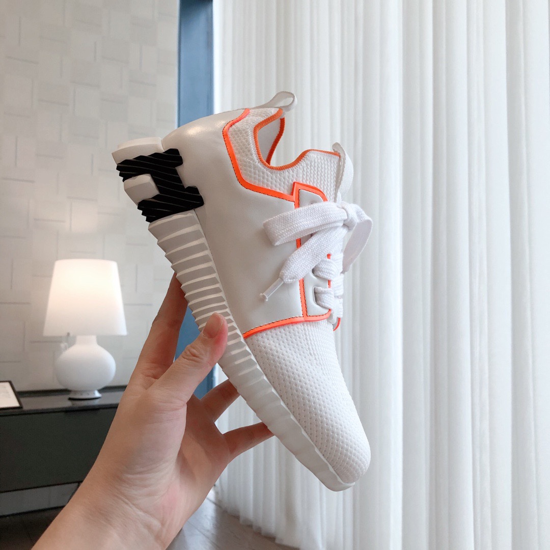 Hermes 2023 Classic Sneakers for Couples - Image 2