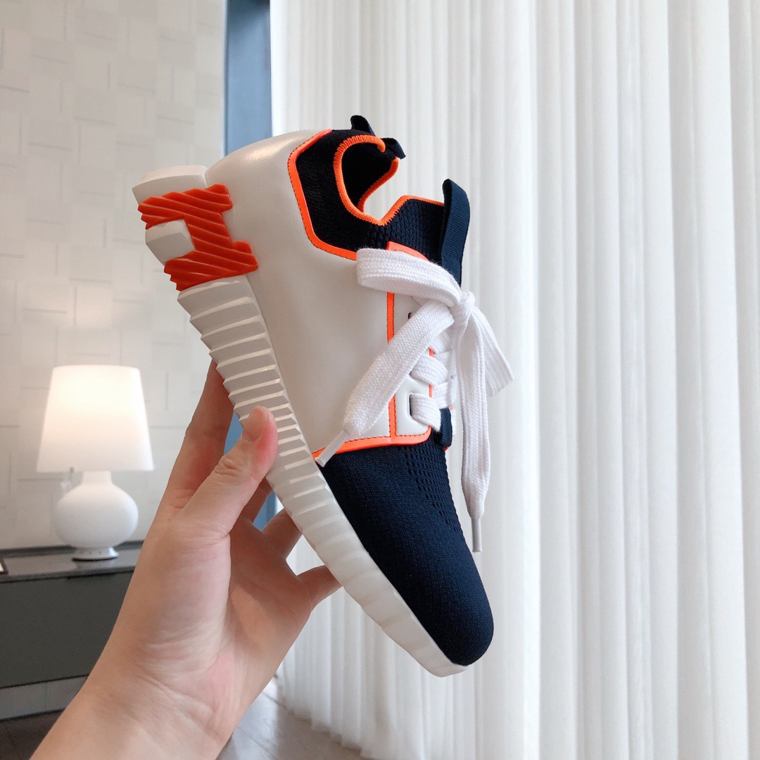 Hermes 2023 Classic Sneakers for Couples - Image 2