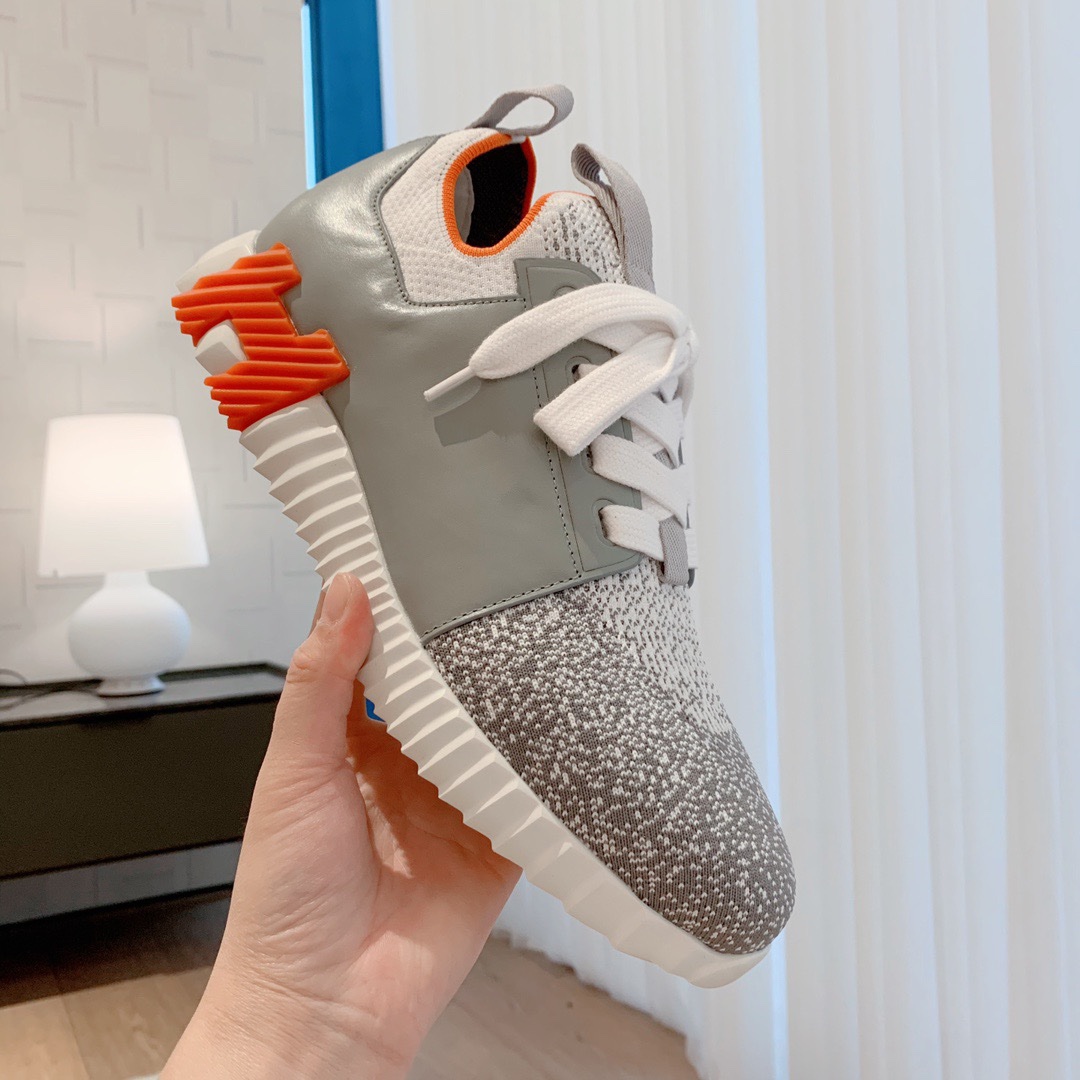 Hermes 2023 Classic Sneakers for Couples - Image 2