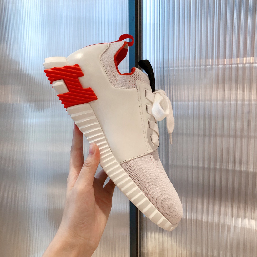 Hermes 2023 Classic Sneakers for Couples - Image 2