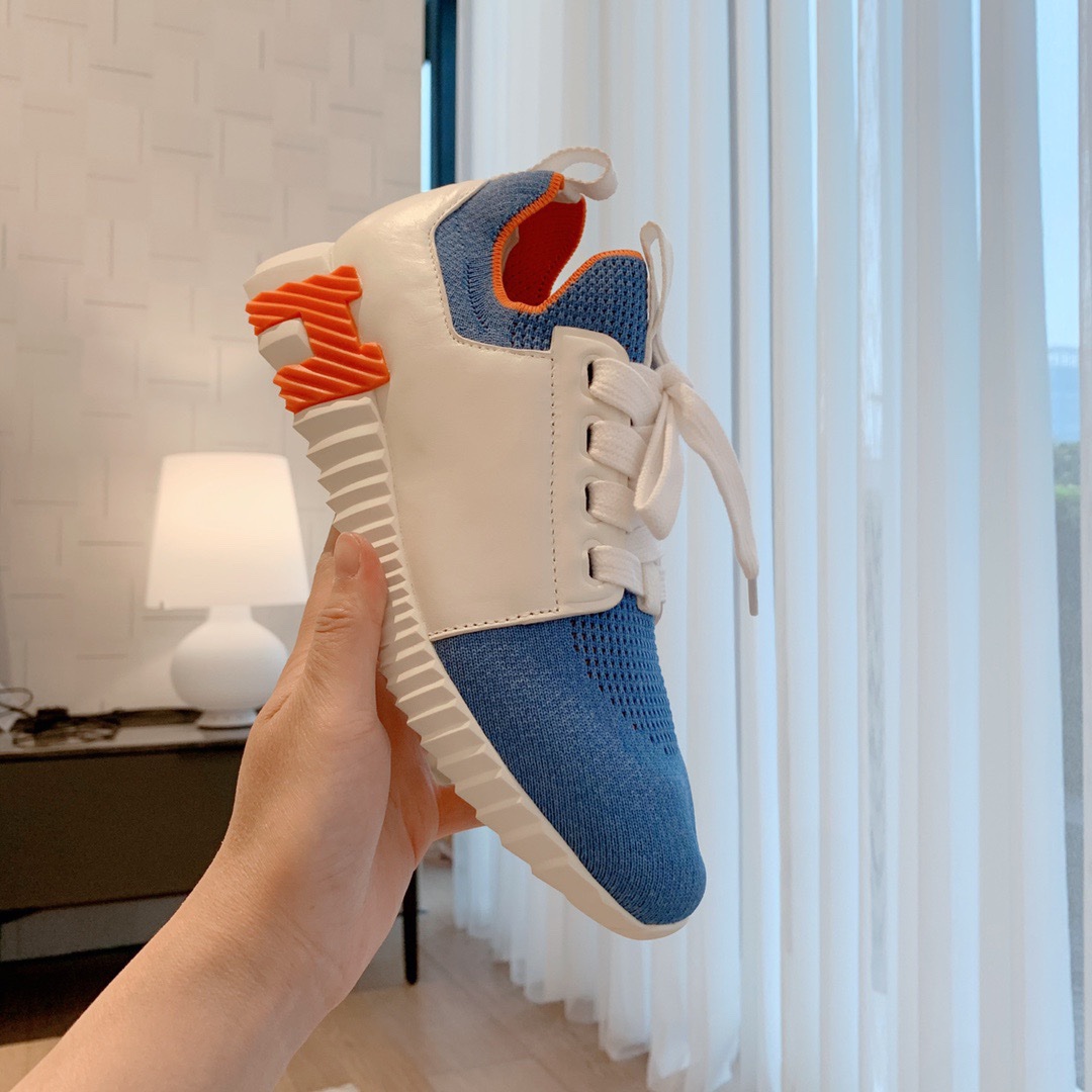 Hermes 2023 Classic Sneakers for Couples - Image 2