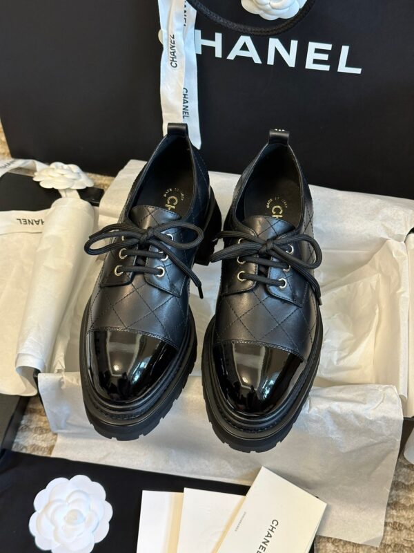 Chanel 2023 New Lace-up Loafers