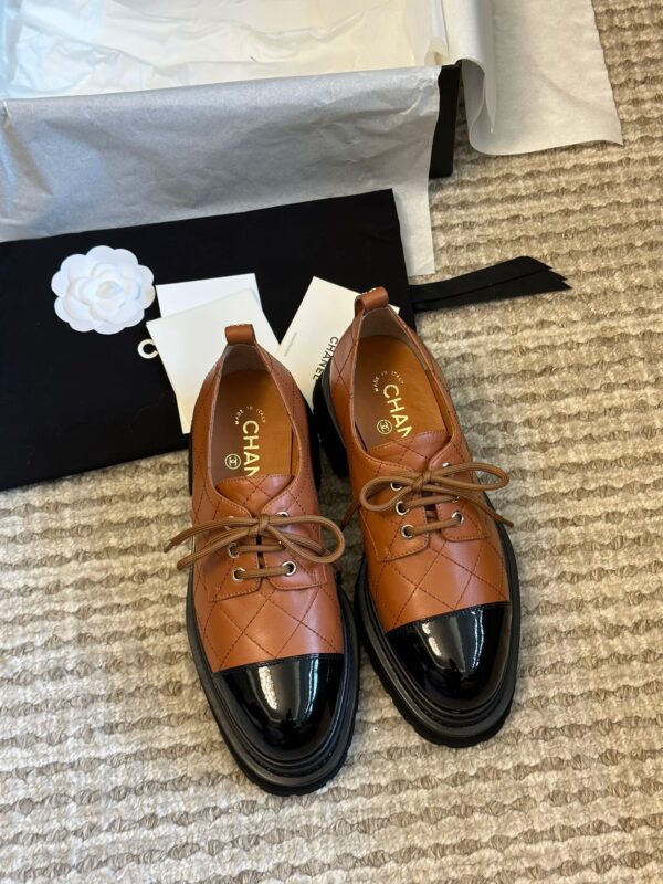 Chanel 2023 New Lace-up Loafers