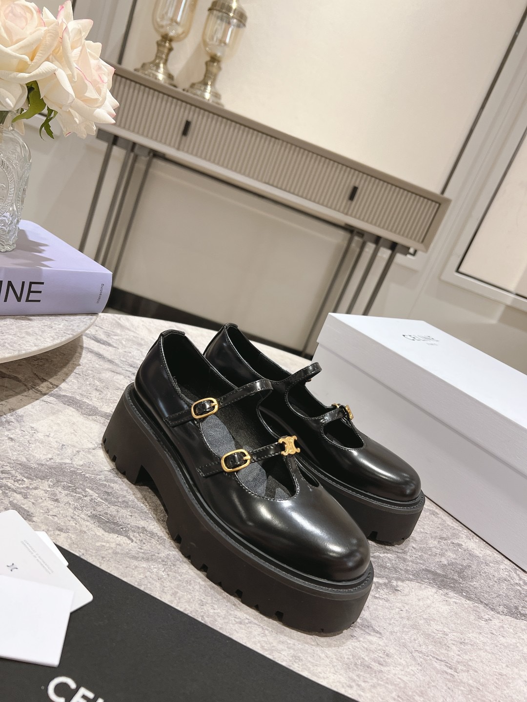 Celine 2023 New Retro Loafers - Image 4