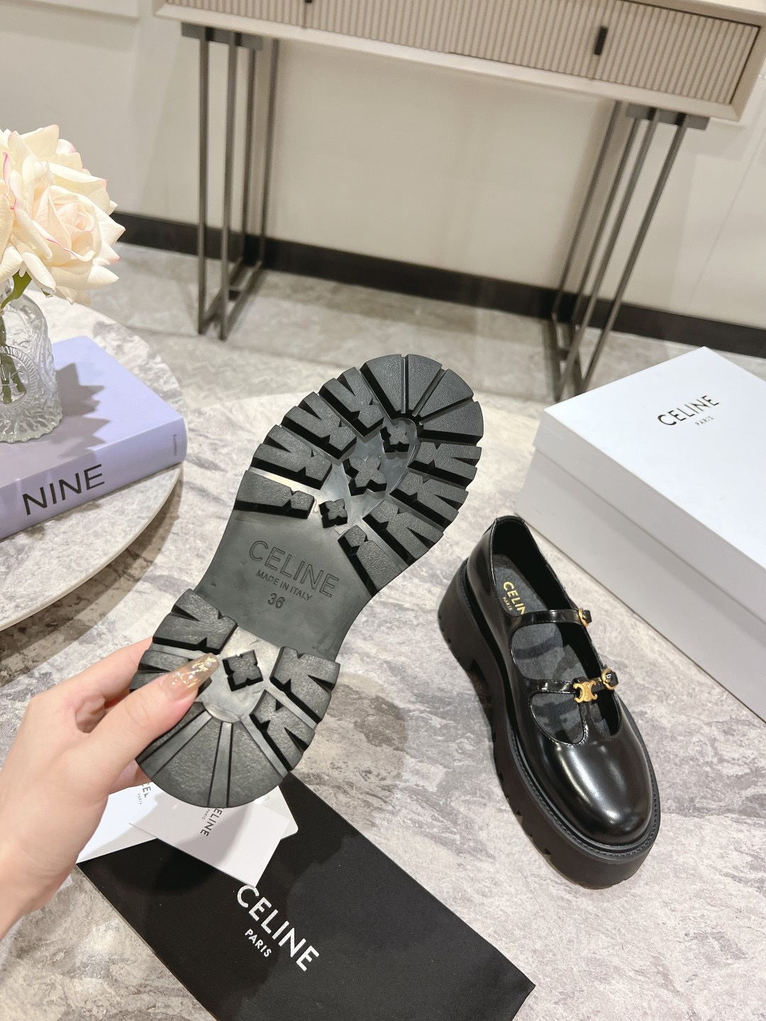 Celine 2023 New Retro Loafers - Image 9