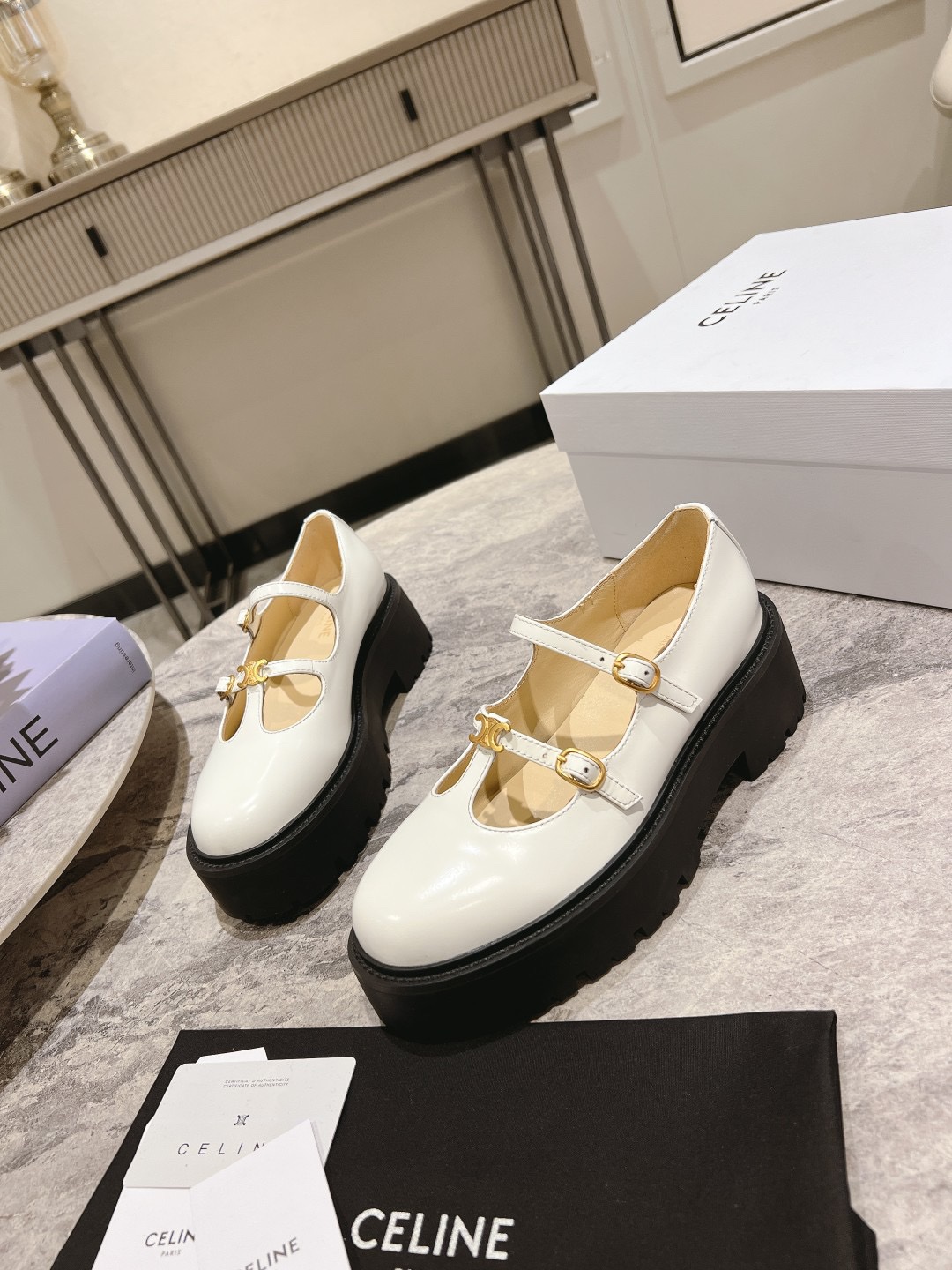 Celine 2023 New Retro Loafers - Image 4