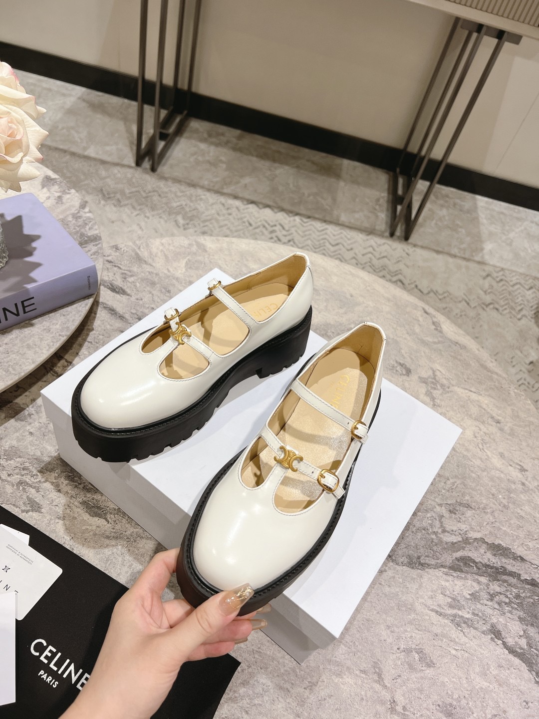 Celine 2023 New Retro Loafers - Image 6